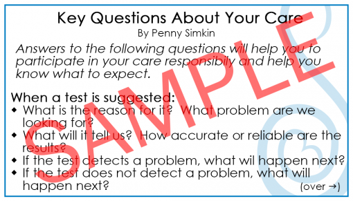 Key Questions Cards - File Download